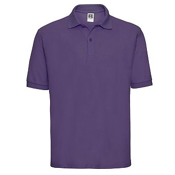 Russell Mens Polycotton Pique Polo Shirt