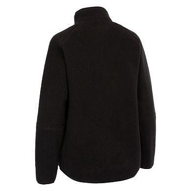 Trespass Womens/Ladies Quake Leather Trim Fleece Jacket
