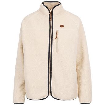 Trespass Womens/Ladies Quake Leather Trim Fleece Jacket