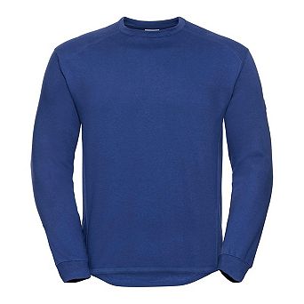 Russell Mens Spotshield Heavy Duty Crew Neck Sweatshirt