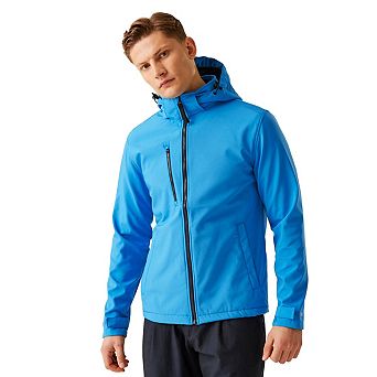 Regatta Mens Venturer Hooded Soft Shell Jacket