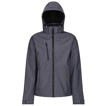 Regatta Mens Venturer Hooded Soft Shell Jacket
