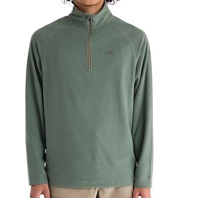 Trespass Mens Keynote Anti Pilling 1/4 Zip Fleece Top