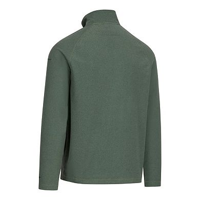 Trespass Mens Keynote Anti Pilling 1/4 Zip Fleece Top