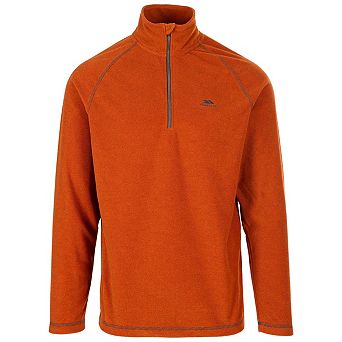 Trespass Mens Keynote Anti Pilling 1/4 Zip Fleece Top
