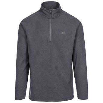 Trespass Mens Keynote Anti Pilling 1/4 Zip Fleece Top