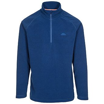 Trespass Mens Keynote Anti Pilling 1/4 Zip Fleece Top