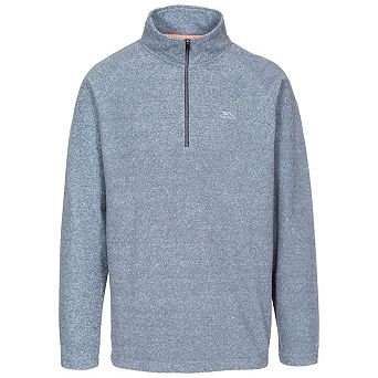 Trespass Mens Keynote Anti Pilling 1/4 Zip Fleece Top