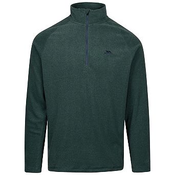 Trespass Mens Keynote Anti Pilling 1/4 Zip Fleece Top