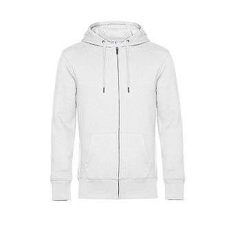 B&C Mens King Zipped Hooded Sweat