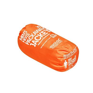 Regatta Professional Unisex Adult Hi-Vis Packaway Reflective Jacket