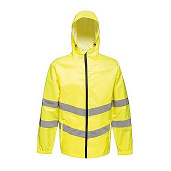 Regatta Professional Unisex Adult Hi-Vis Packaway Reflective Jacket