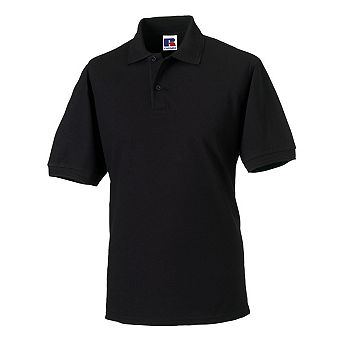 Russell Mens Polycotton Pique Hardwearing Polo Shirt