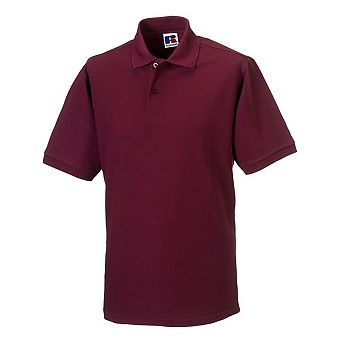 Russell Mens Polycotton Pique Hardwearing Polo Shirt
