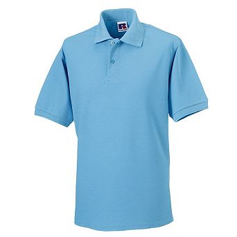Russell Mens Polycotton Pique Hardwearing Polo Shirt