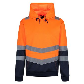 Regatta Professional Mens Overhead High-Vis Hoodie