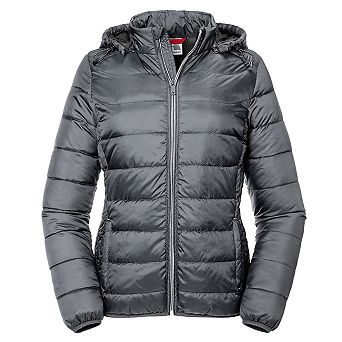 Russell Womens/Ladies Hooded Nano Padded Jacket