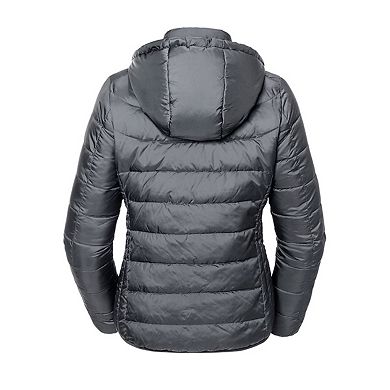 Russell Womens/Ladies Hooded Nano Padded Jacket