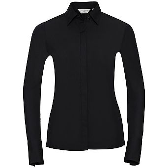 Russell Collection Womens/Ladies Ultimate Stretch Long-Sleeved Formal Shirt