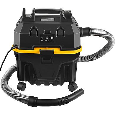 4 Gal 5 Peak HP Wet Dry Vac with Blower Function and Attachments