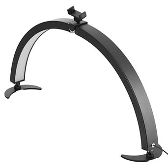 40W Half Moon Nail Desk Lamp with Adjustable Color Temperature