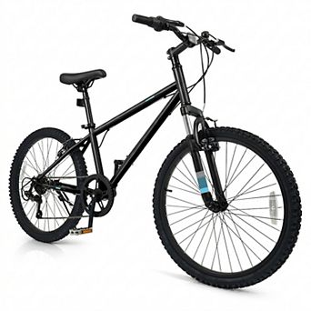 Kids Mountain Bike 6 Speed Suspension Fork 56 to 64 in Long 110 Pound Capacity