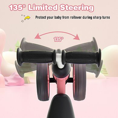 4 Wheels Baby Balance Bike Toy
