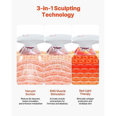 3-in-1 Electric Body Sculpting Machine for Cellulite Massage & Skin Tightening