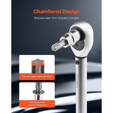 13-Piece Torx Bit Socket Set with T8-T60 Sizes & Secure Storage