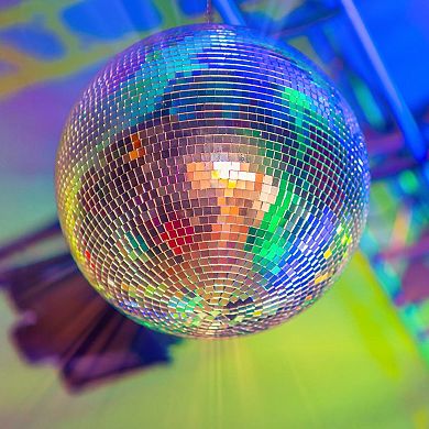 12" Mirror Disco Ball Hanging Party Decoration for Dance & Events