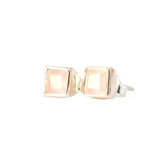 Crystal Waters Studs - Sterling Silver