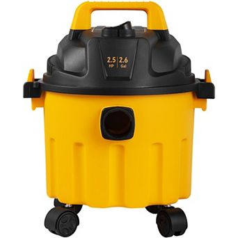 2.6 Gal Portable Wet Dry Vac 2.5 Peak HP with Blower Function