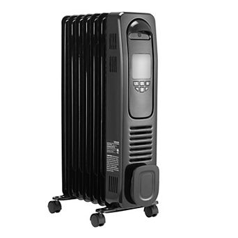 1500W Oil Filled Radiator with Digital Controls & 24-Hour Timer
