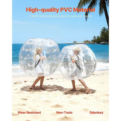 2-Pack Inflatable Bumper Balls