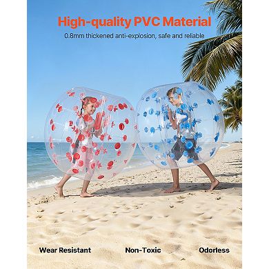 2-Pack Inflatable Bumper Balls