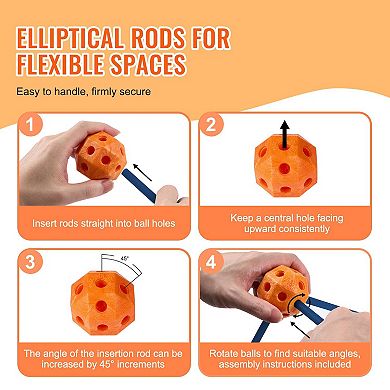 180-Piece Fort Building Kit