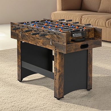 3-in-1 Game Table 54" Combo Table with Air Hockey Ping Pong and Foosball