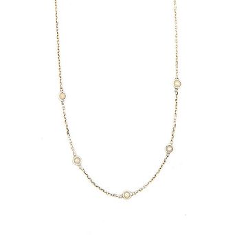 Delicate Pearl Sterling Necklace