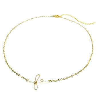 Fe Gold Necklace