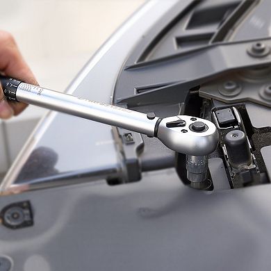 32-Piece Hex Bit Socket Set with SAE/Metric Sizes & Durable Storage Case