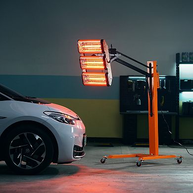 3300W High Power Infrared Paint Curing Lamp for Automotive Applications