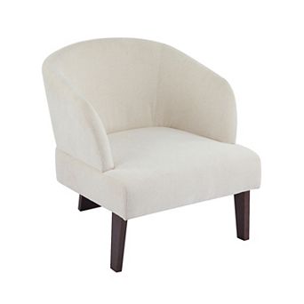 Liora Mid-Century Round Back Accent Chair by Christopher Knight Home