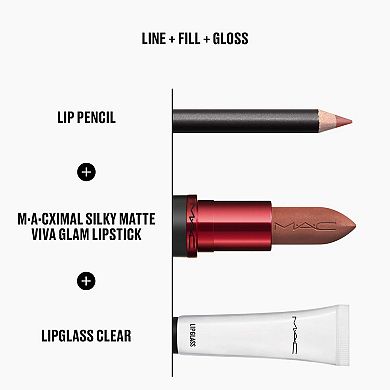 MACximal Silky Matte Viva Glam 12HR Wear Lipstick