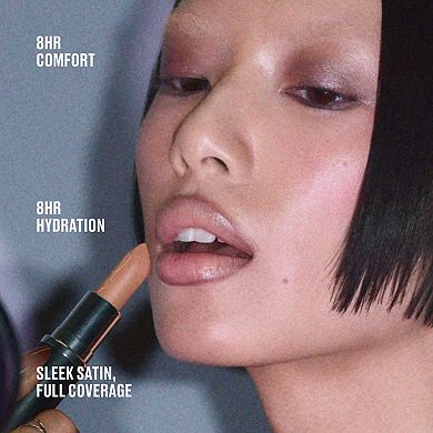 MACximal Sleek Satin 8HR Full-Coverage Hydrating Lipstick