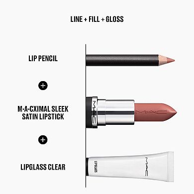 MACximal Sleek Satin 8HR Full-Coverage Hydrating Lipstick