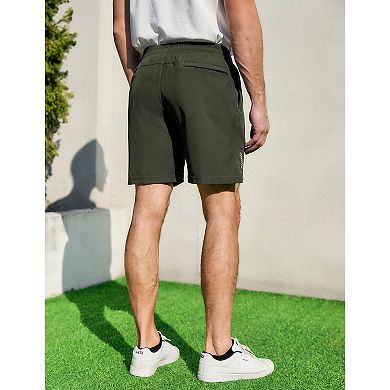 Men's 7" Quick-Dry Swim Trunks Board Shorts with Pockets, No Mesh Liner