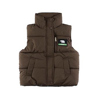 Style Kids Unisex Outerwear: Sleeveless Single Breasted Coat for Children