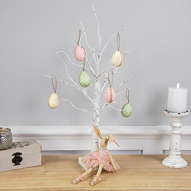 Northlight 6-pc. Fabric Easter Egg Christmas Ornament Set