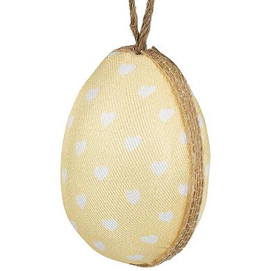 Northlight 6-pc. Fabric Easter Egg Christmas Ornament Set