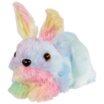 Northlight 7 Inch Plush Tie Dye Easter Bunny Figurine